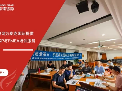 安信达咨询为上海泰克国际提供新版APQP与FMEA培训服务项目启动现场实拍